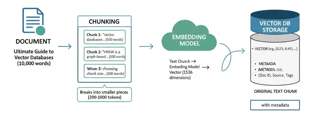 How Data Lives Inside a Vector Database