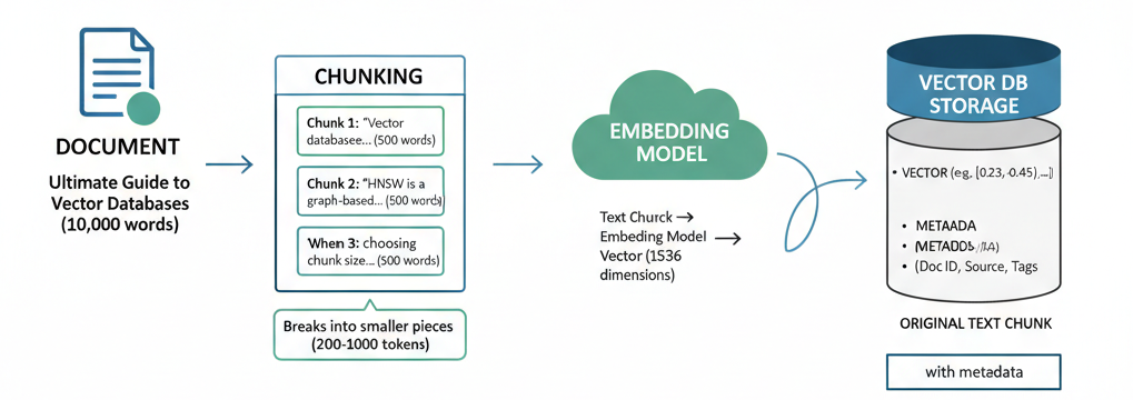 How Data Lives Inside a Vector Database